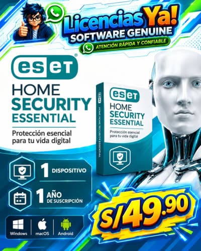 ESET HOME Security Essential – 1 Device/1 Year-