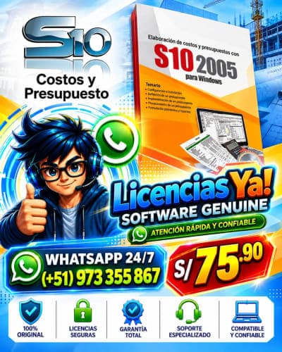 S10 2005 – Costos y Presupuestos